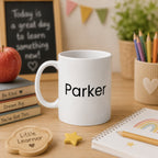 Personalized 100 Days of School Mug – Custom Name Milestone Mug