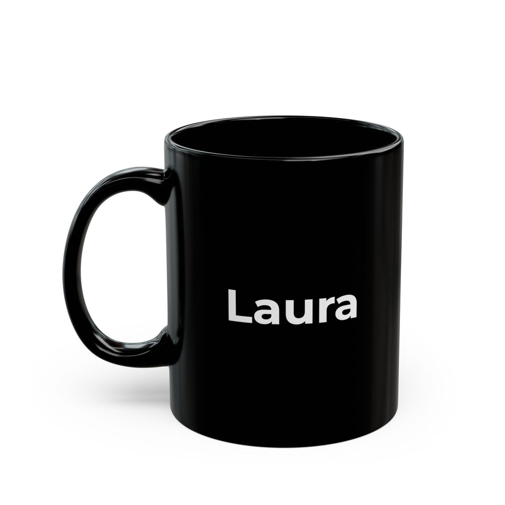 Aquarius zodiac mug on desk – lifestyle photo