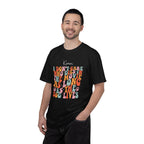 As Long As The Dog Lives custom name tee - size chart
