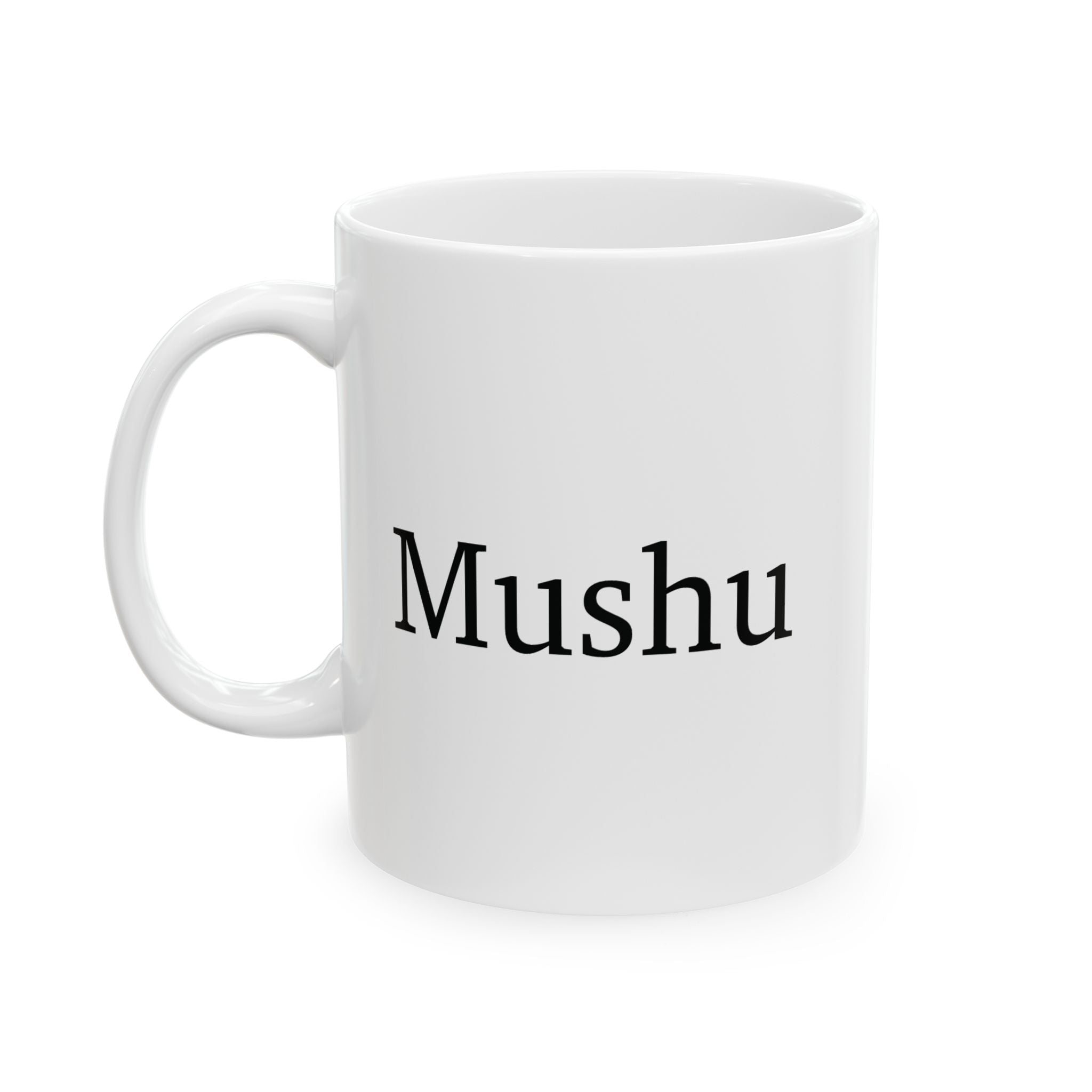Bearded dragon custom name mug - name side view