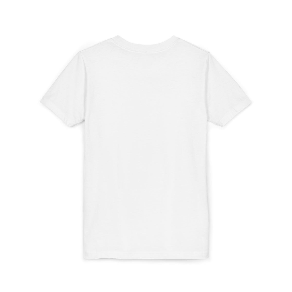 Chick or Treat kids Halloween t-shirt, back view showing plain back