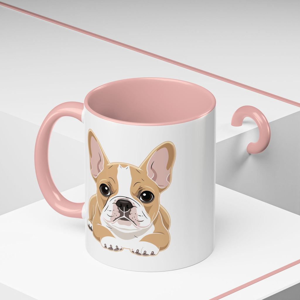 French Bulldog mug held in hand – gift for Frenchie owners
