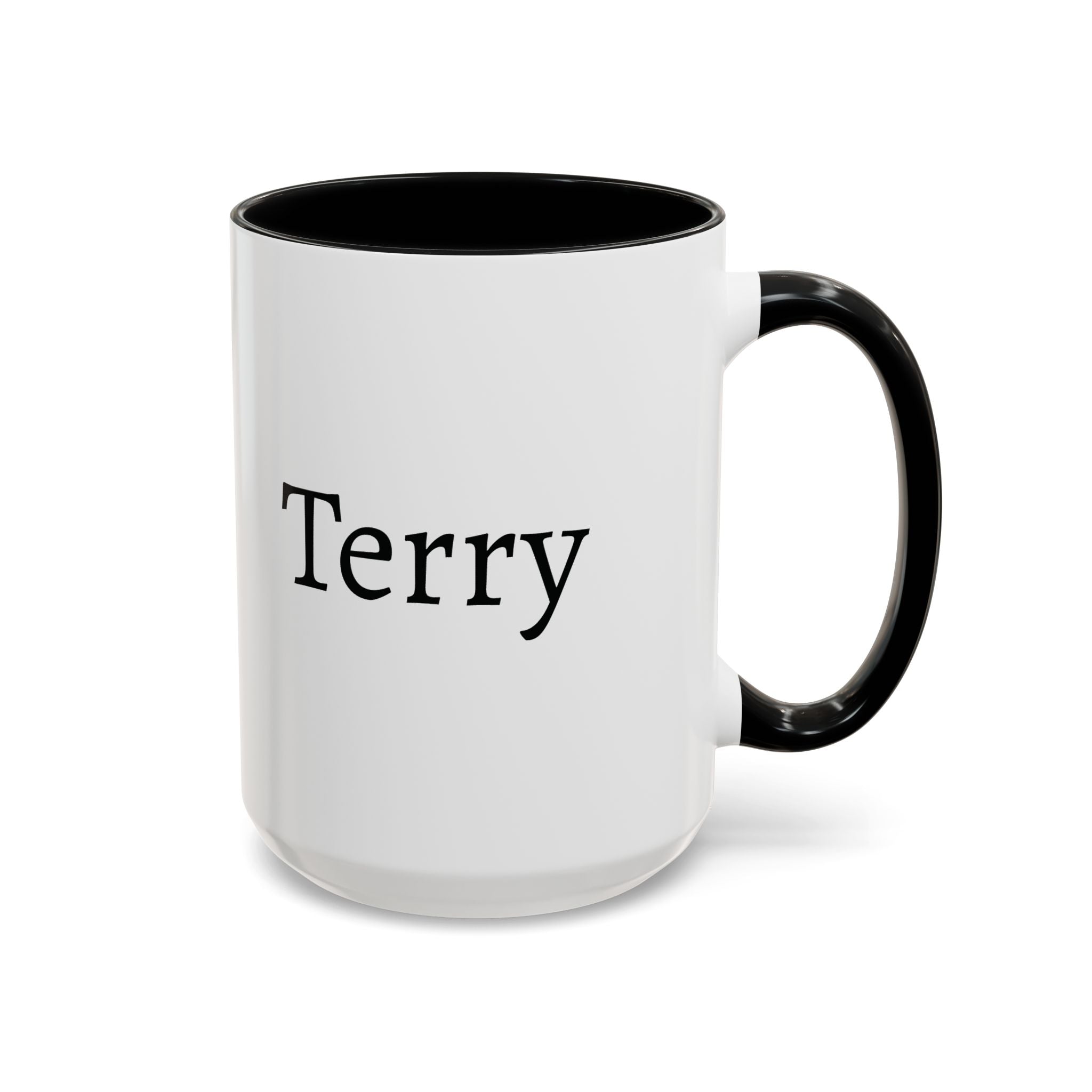 Golden Retriever mug with name on reverse side, 11oz and 15oz