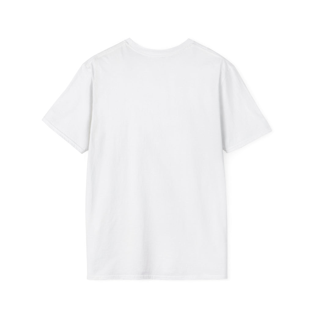 Woman wearing sport grey Trick or Treat pumpkin Halloween t-shirt, lifestyle shot