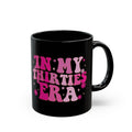 In My Thirties Era black mug front view