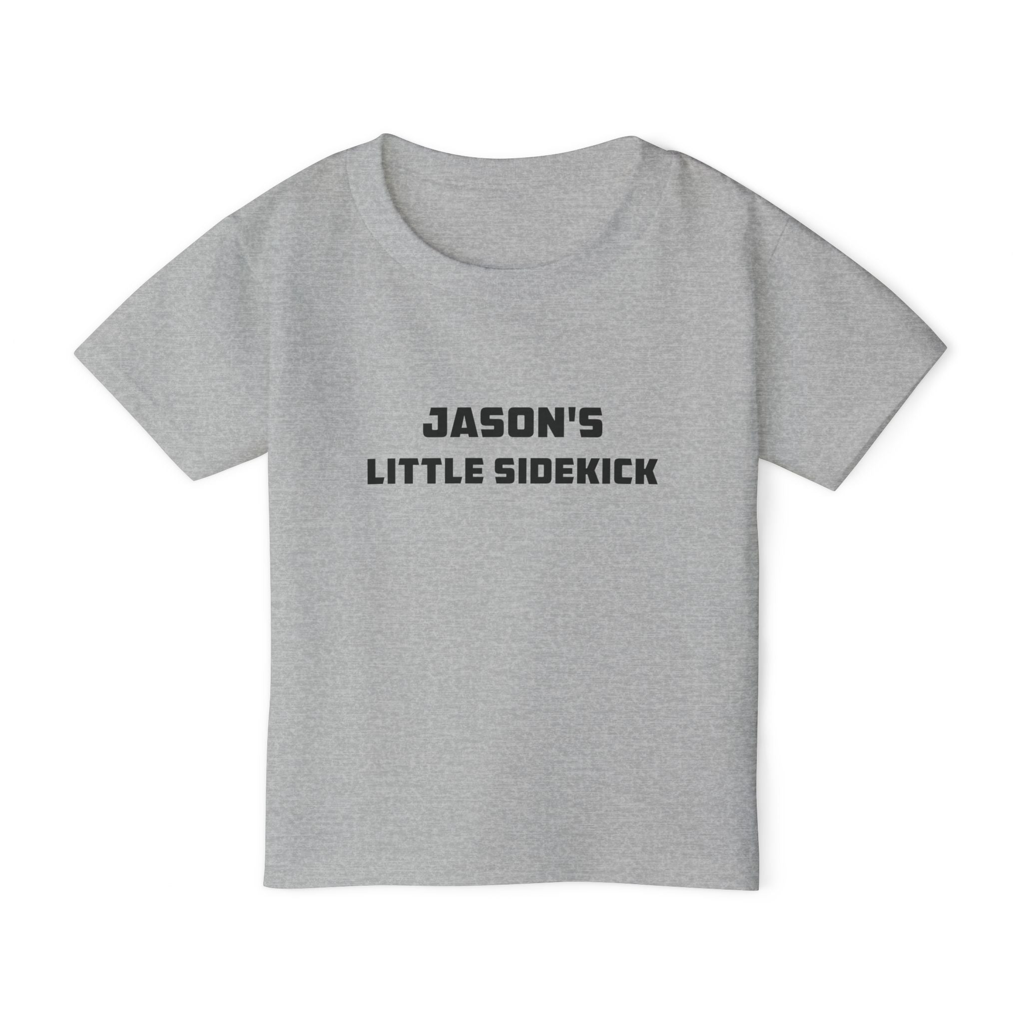 Little Sidekick toddler tee - white back view