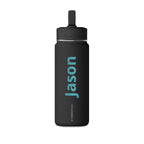 Kids personalised water bottle - alpine colour with name
