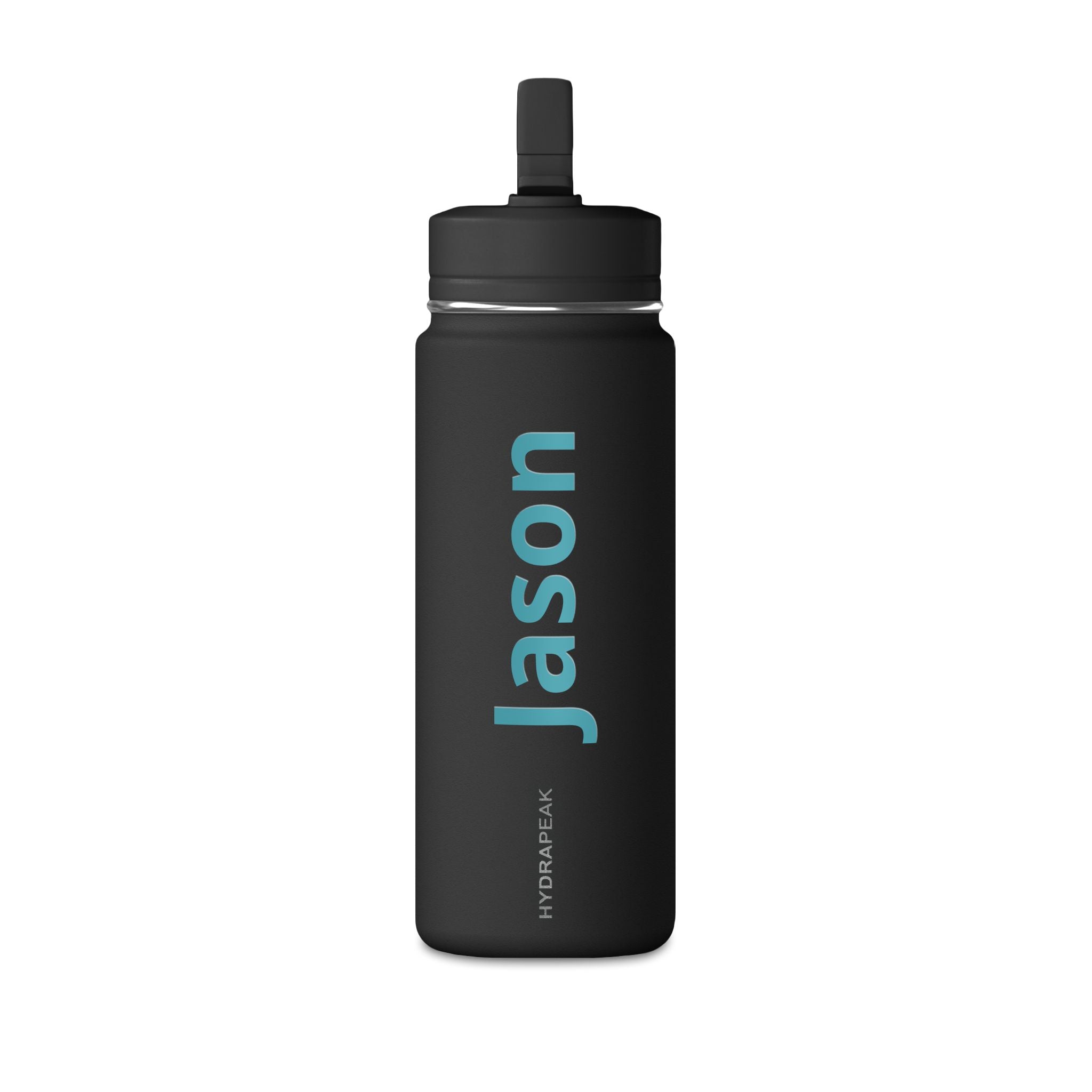 Kids personalised water bottle - alpine colour with name