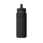 20oz personalised kids straw bottle - spill-resistant folding lid detail
