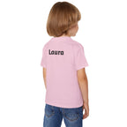 Personalized Bat-titude toddler Halloween t-shirt, additional close-up shot