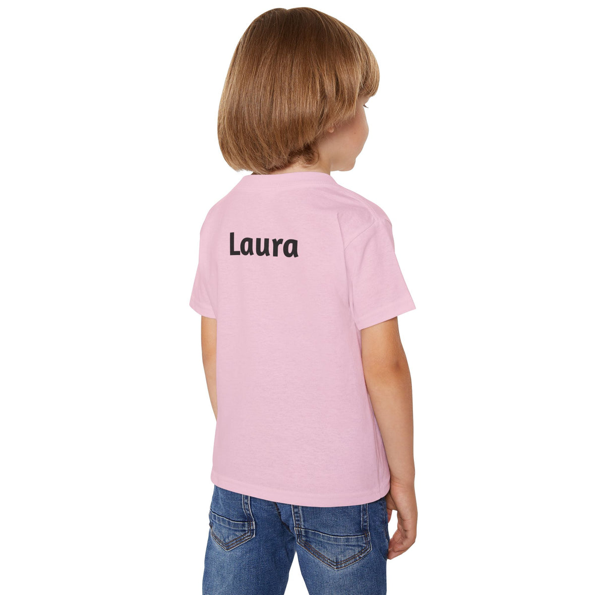 Personalized Bat-titude toddler Halloween t-shirt, additional close-up shot