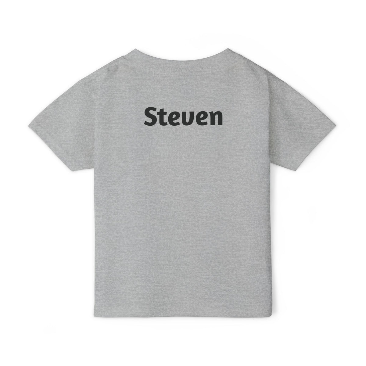 Personalized Chick or Treat Halloween toddler t-shirt, close-up of fabric texture