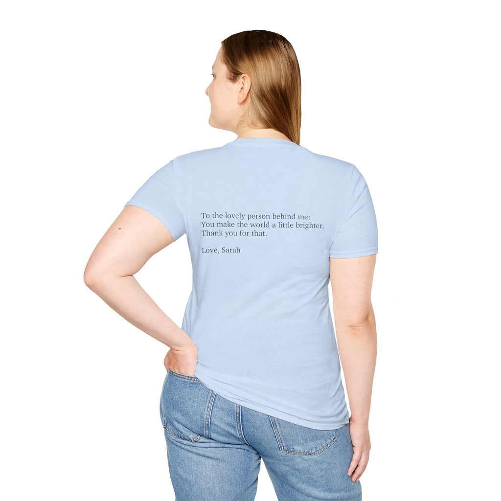 Gildan 64000 t-shirt fabric details and available color infographic