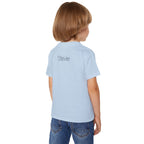 Personalized Stay Spooky toddler Halloween t-shirt, additional close-up shot