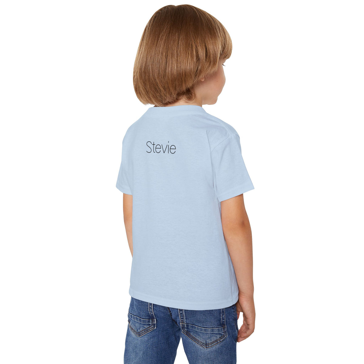 Personalized Stay Spooky toddler Halloween t-shirt, additional close-up shot