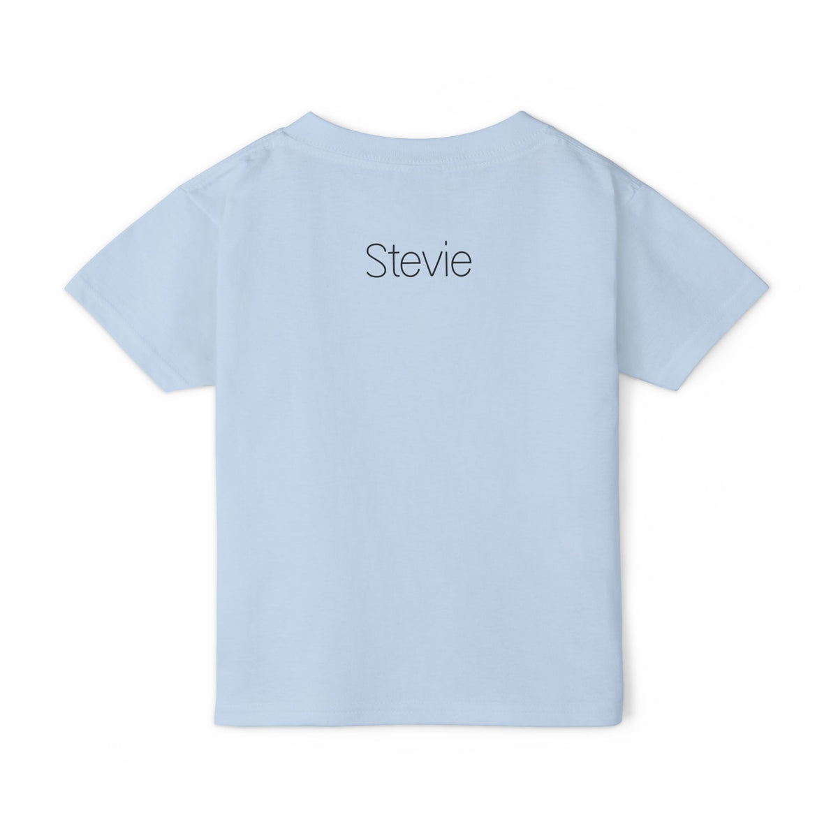 Toddler wearing personalized Stay Spooky Halloween t-shirt at a Halloween party