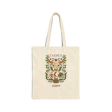 Personalized Taurus zodiac tote bag with custom name "Joseph" — main design