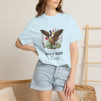 Stupid Canadian Wolf Bird tee - colour variant lifestyle photo 2