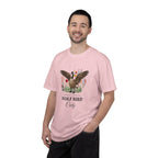 Stupid Canadian Wolf Bird custom name T-shirt size chart